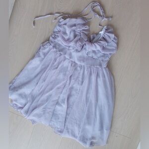 Lavender Ruffled Fairy Dress